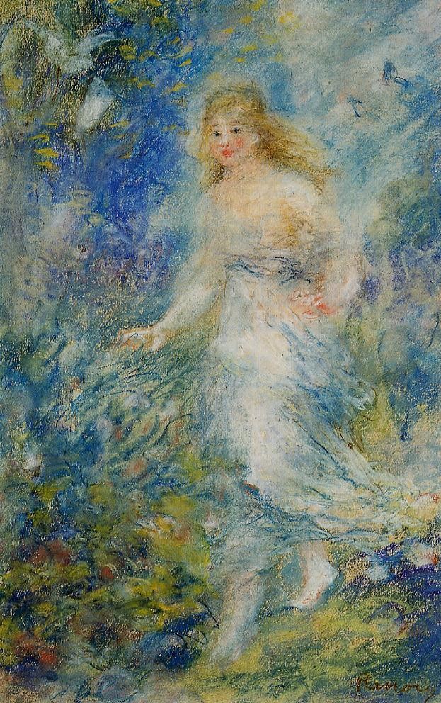 Spring (The Four Seasons) by Pierre-Auguste Renoir