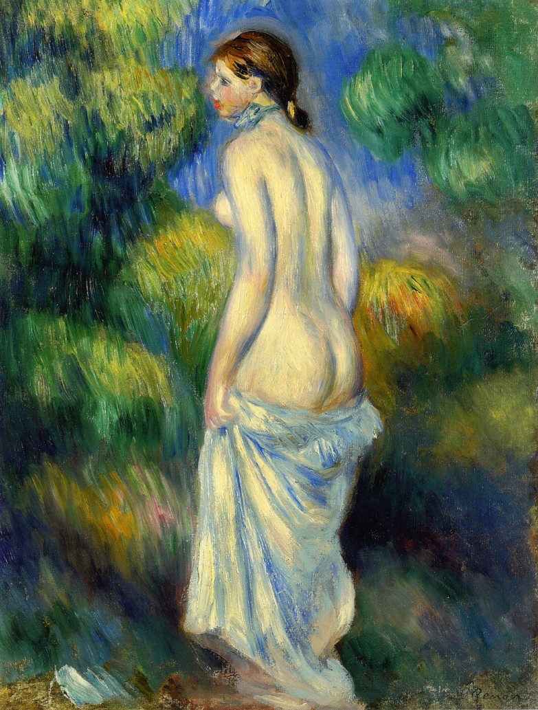 Standing Nude by Pierre-Auguste Renoir