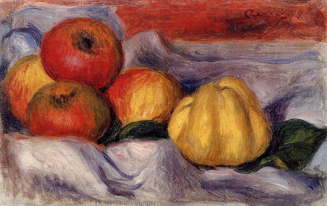 Still Life with Apples by Pierre-Auguste Renoir