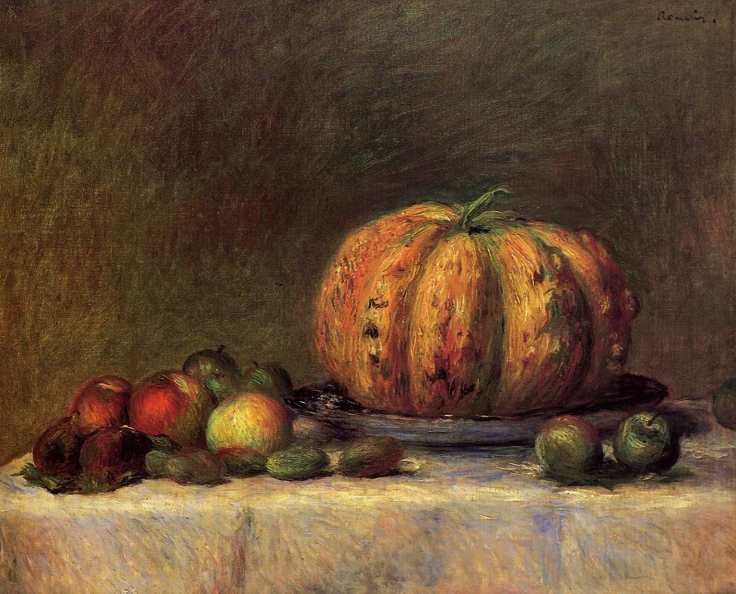 Still Life with Fruit by Pierre-Auguste Renoir
