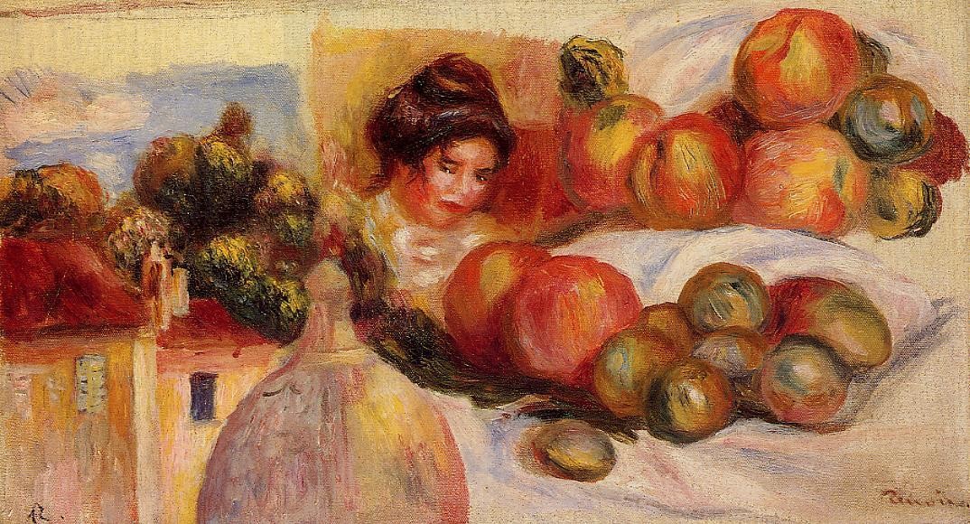 Still Life with Fruit by Pierre-Auguste Renoir