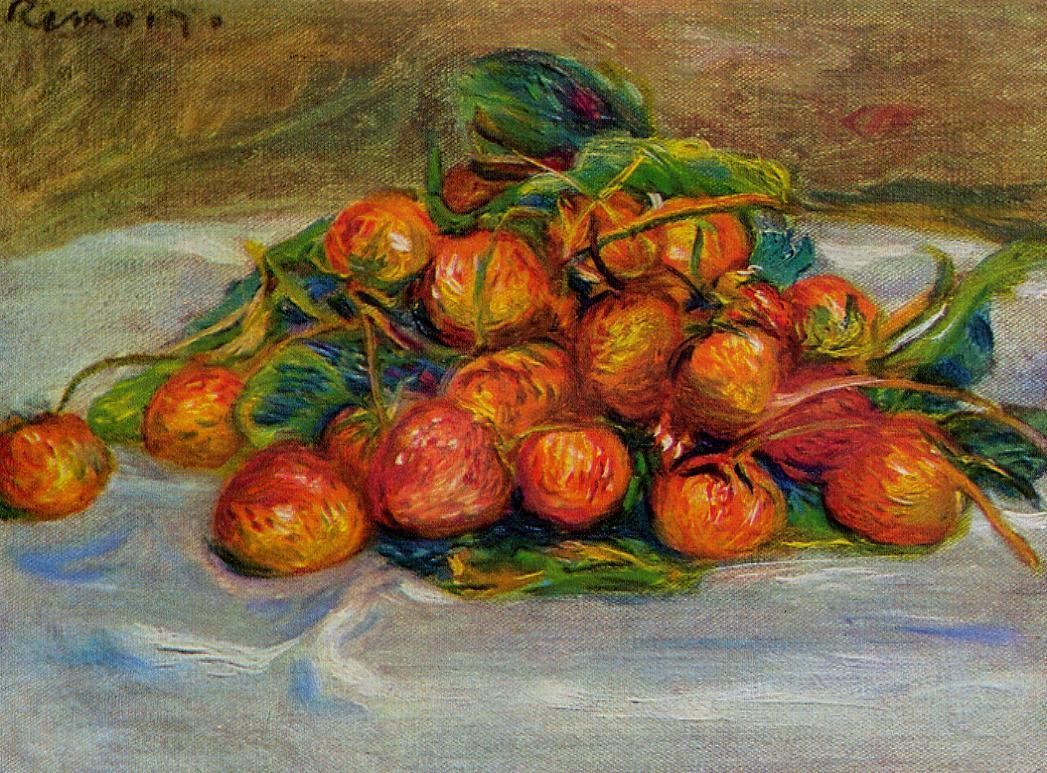 Strawberries by Pierre-Auguste Renoir