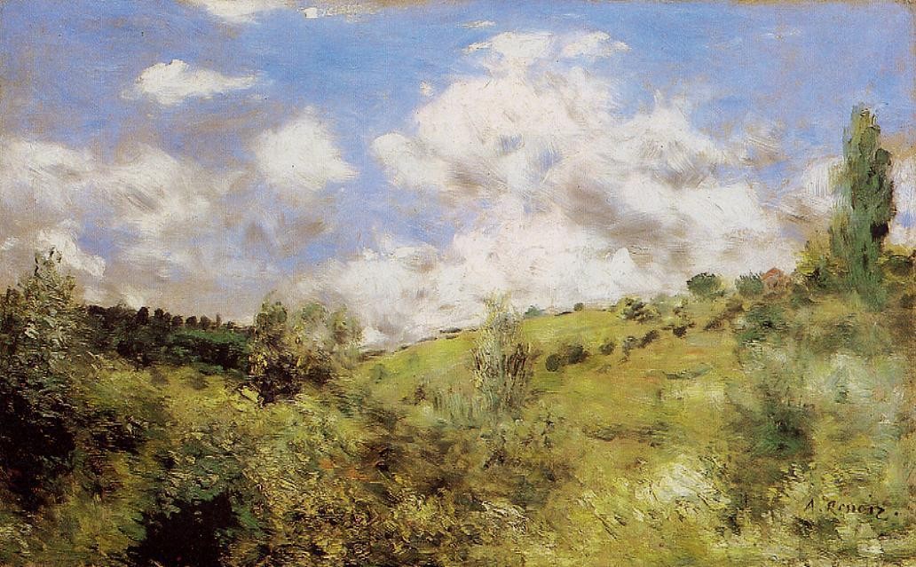 Strong Wind (Gust of Wind) by Pierre-Auguste Renoir