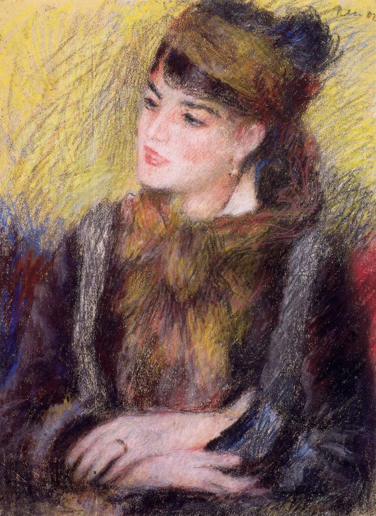 Study of a Woman by Pierre-Auguste Renoir
