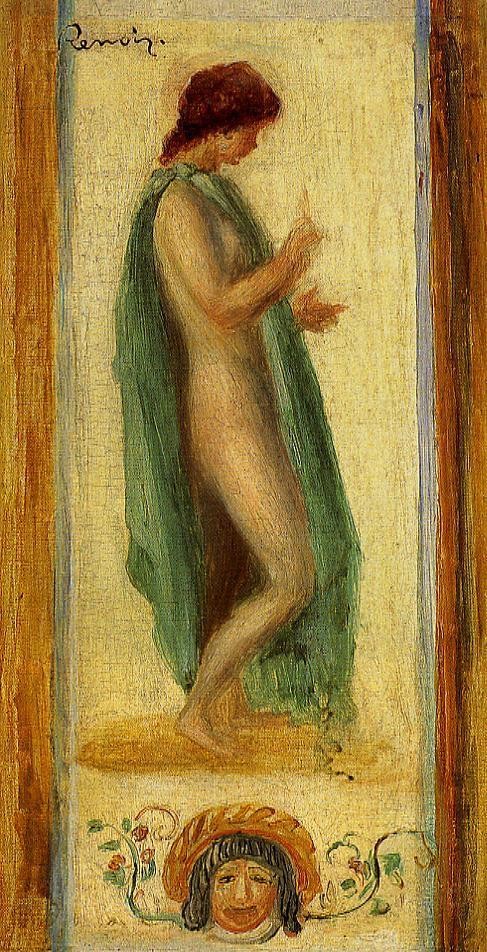 Study of a Woman, for Oedipus by Pierre-Auguste Renoir