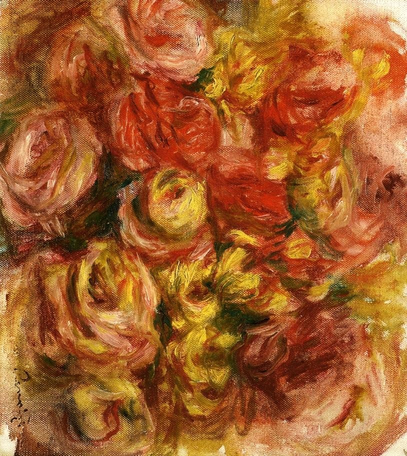 Study of Flowers by Pierre-Auguste Renoir