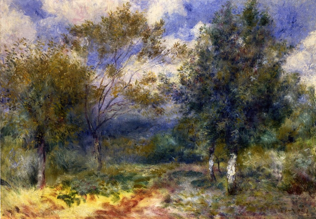 Sunny Landscape by Pierre-Auguste Renoir