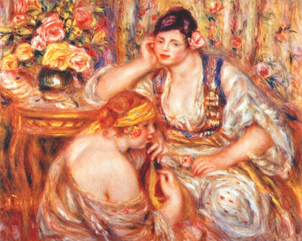 The Agreement by Pierre-Auguste Renoir