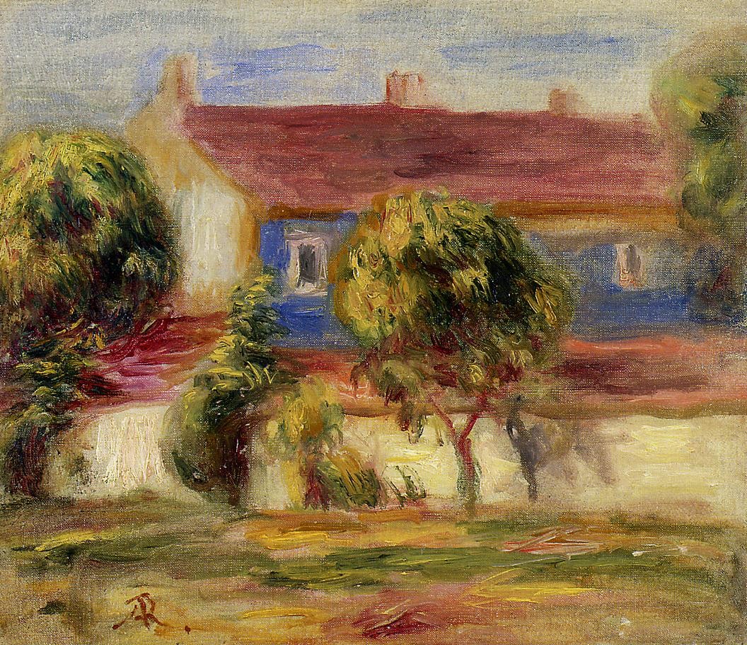 The Artist s House by Pierre-Auguste Renoir