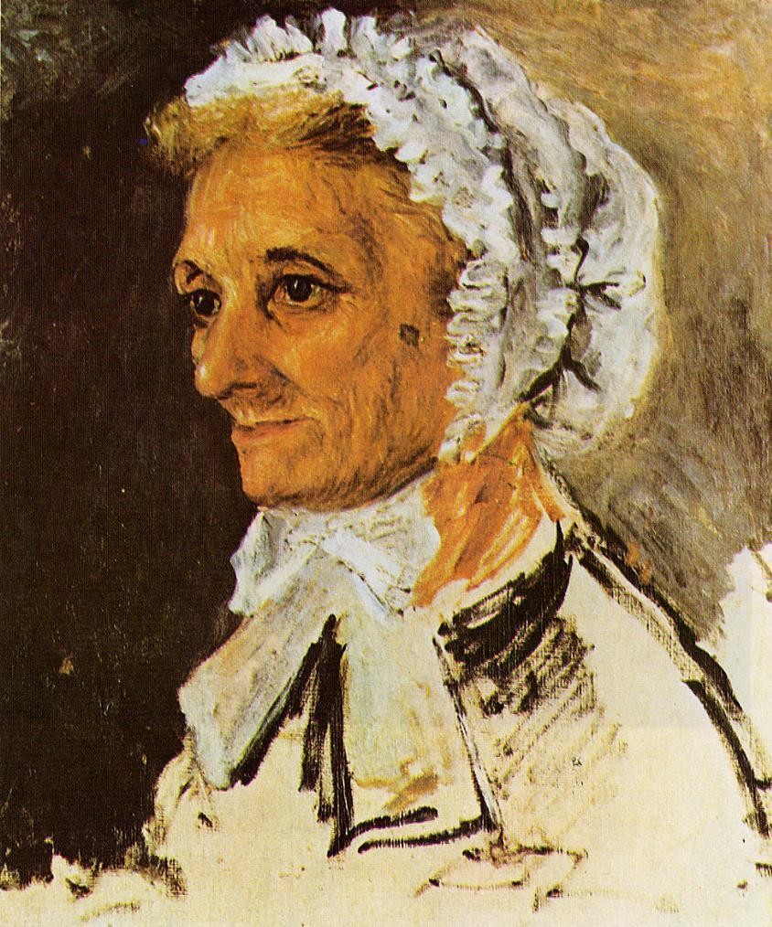 The Artist s Mother by Pierre-Auguste Renoir
