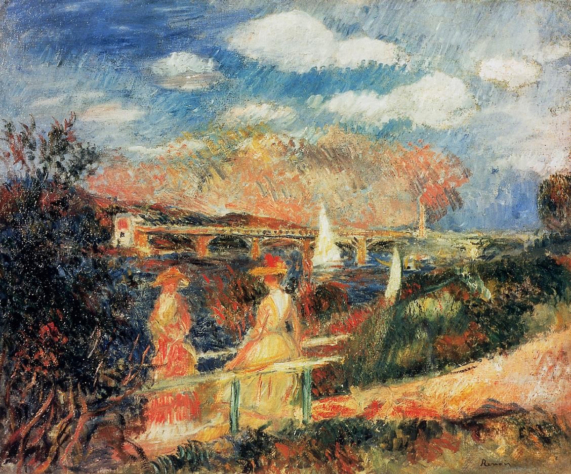 The Banks of the Seine at Argenteuil by Pierre-Auguste Renoir