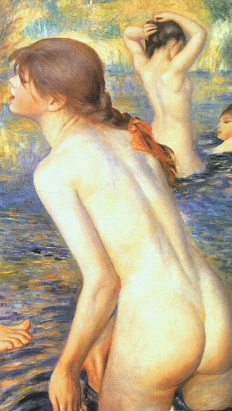 The Bathers by Pierre-Auguste Renoir