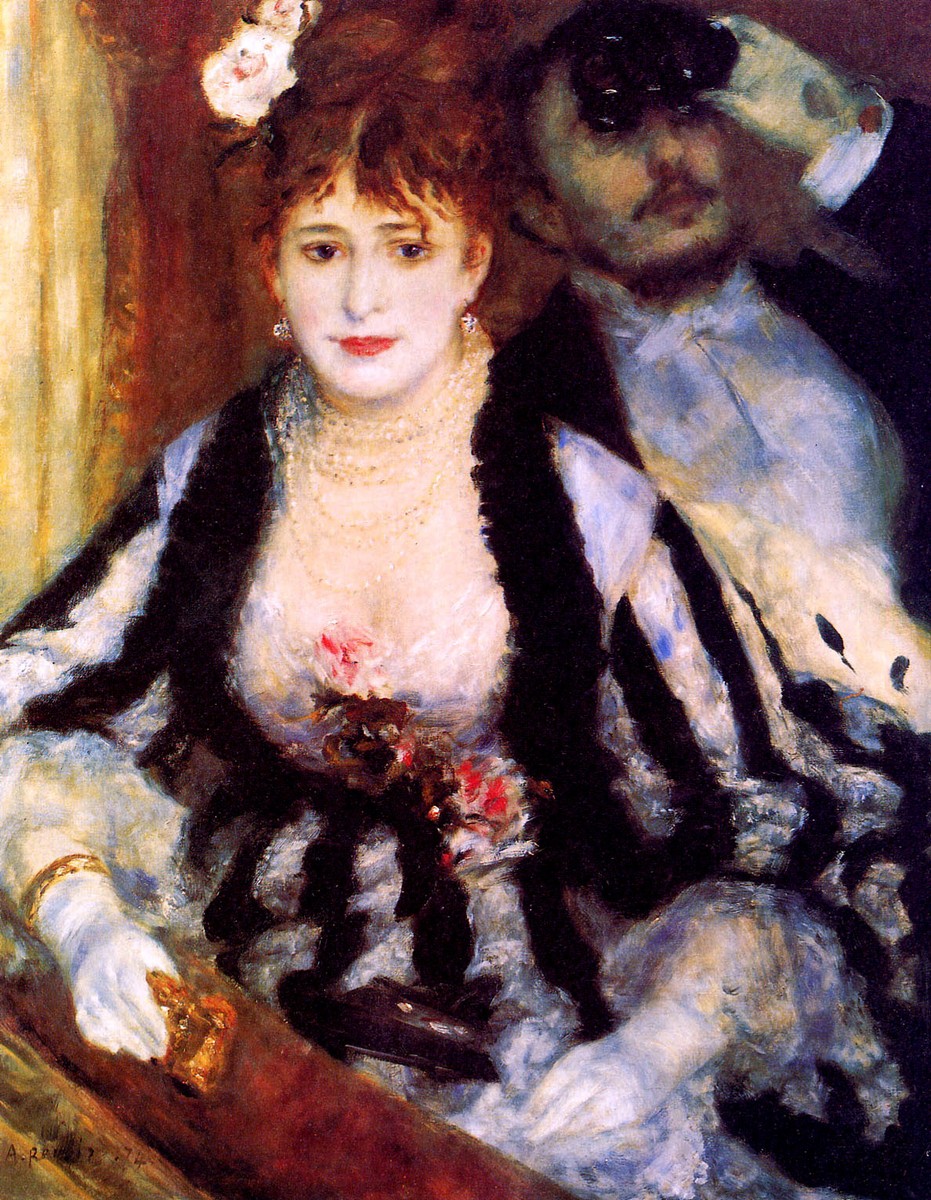 The Box by Pierre-Auguste Renoir