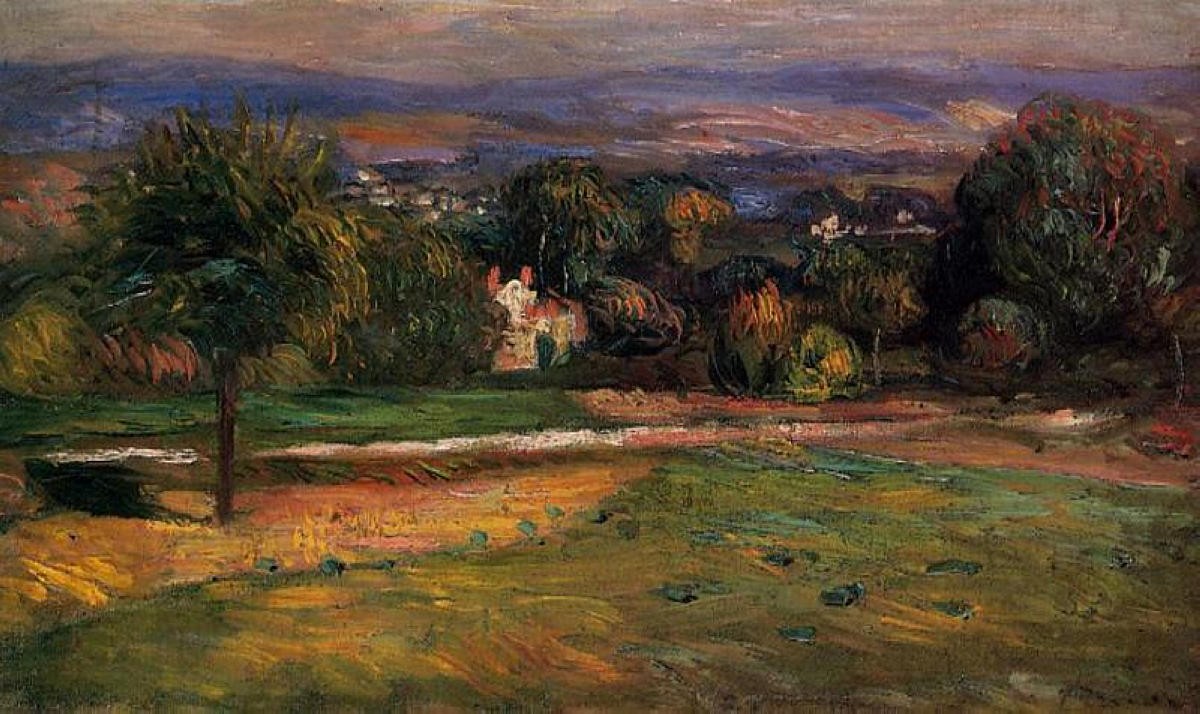 The Clearing by Pierre-Auguste Renoir
