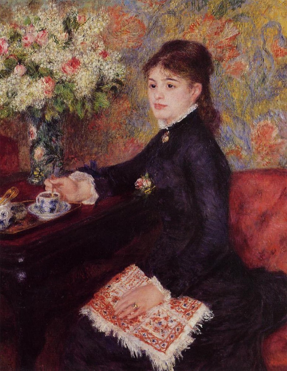 The Cup of Chocolate by Pierre-Auguste Renoir