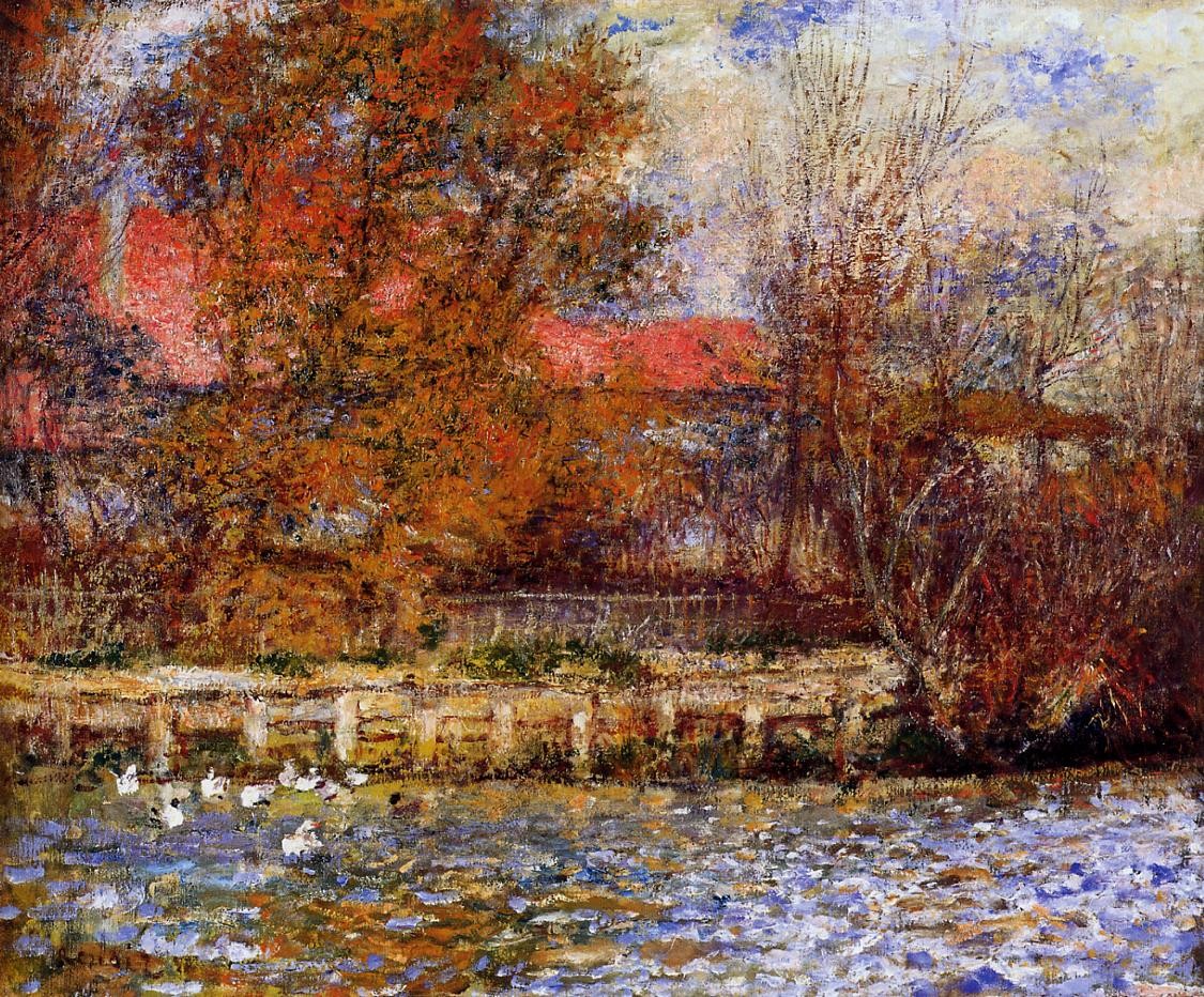 The Duck Pond by Pierre-Auguste Renoir