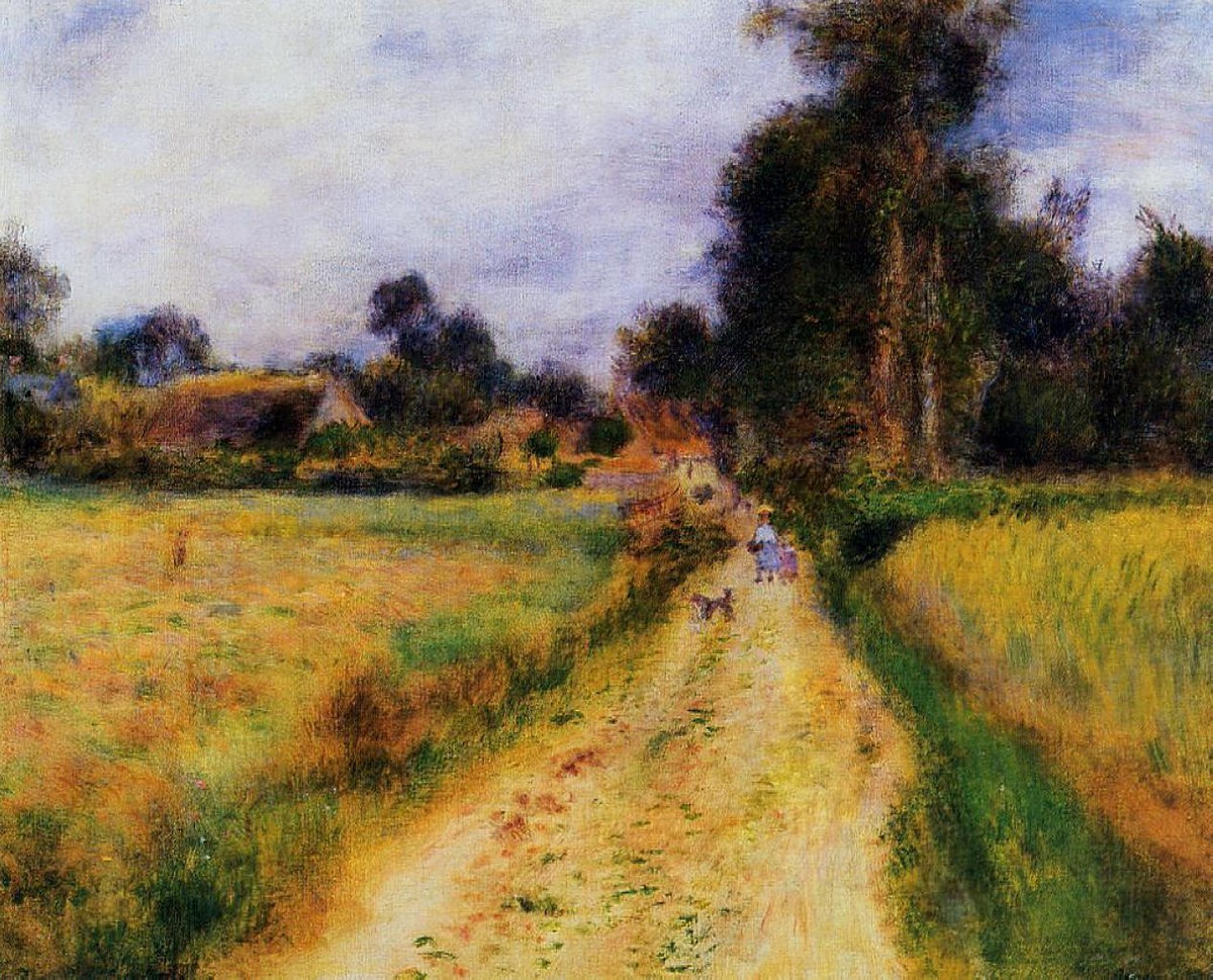The Farm by Pierre-Auguste Renoir