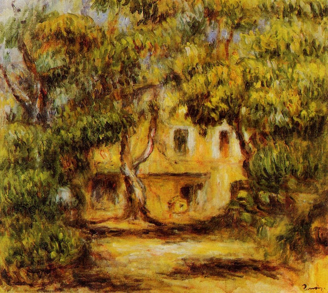 The Farm at Collettes by Pierre-Auguste Renoir