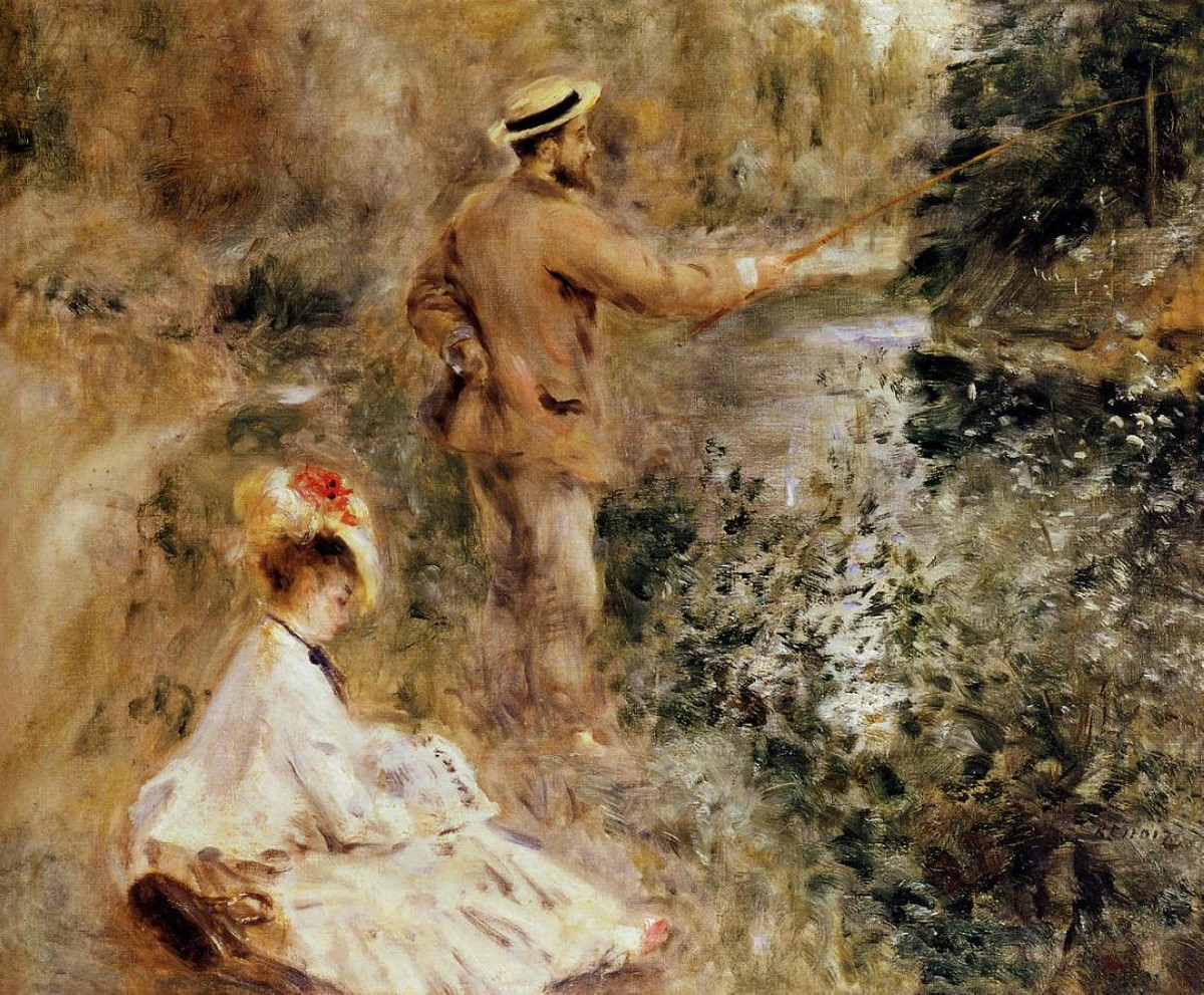 The Fisherman by Pierre-Auguste Renoir