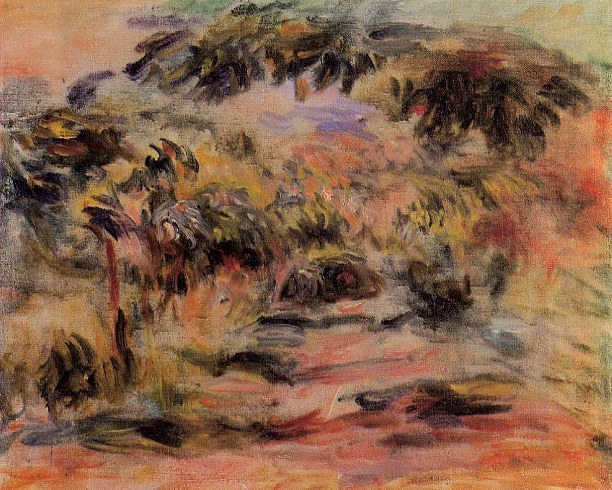 The Footpath by Pierre-Auguste Renoir