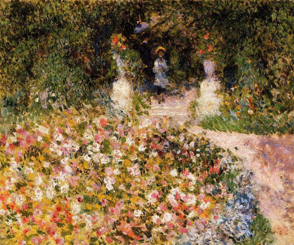 The Garden by Pierre-Auguste Renoir