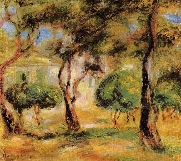 The Garden Collettes by Pierre-Auguste Renoir