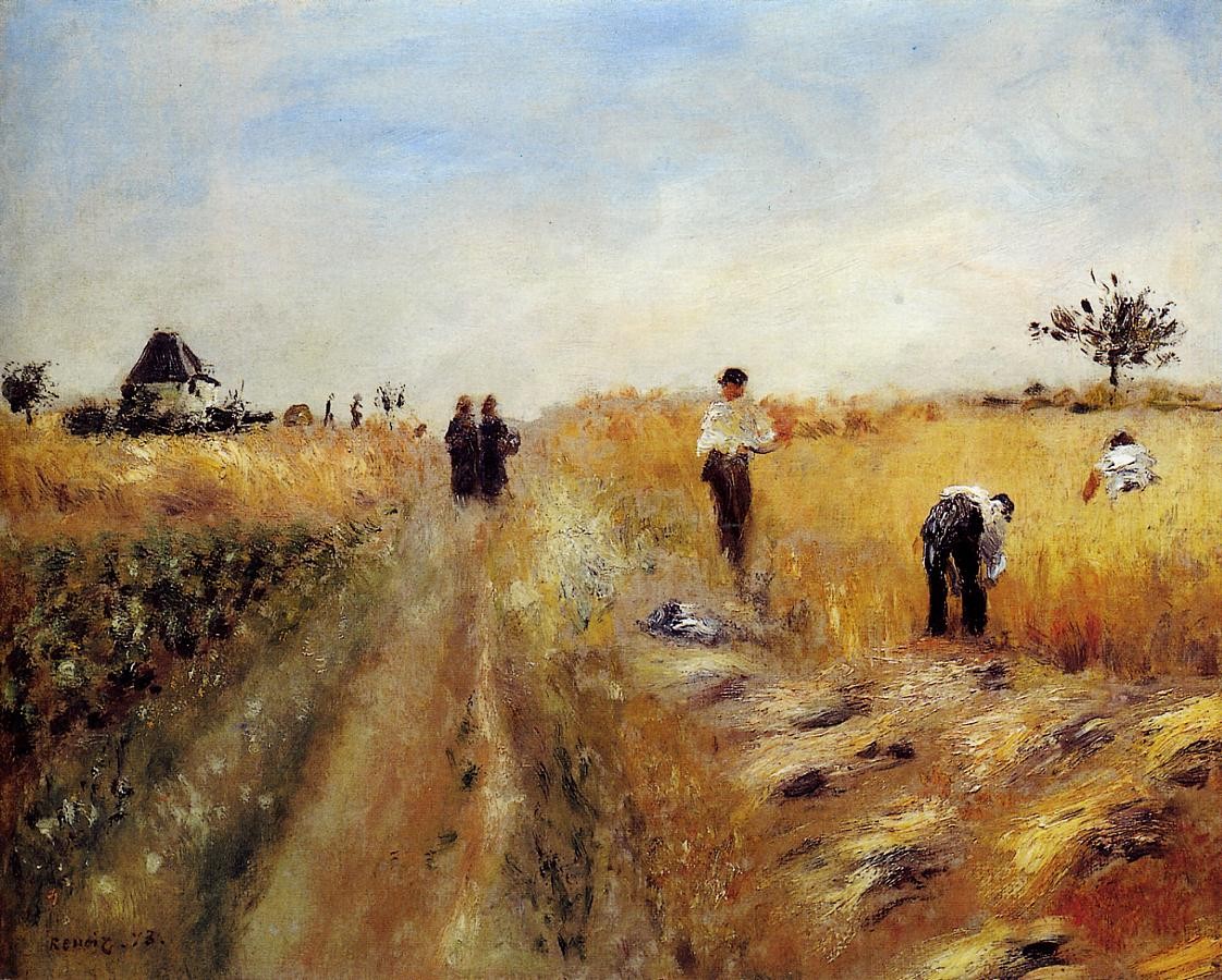The Harvesters by Pierre-Auguste Renoir