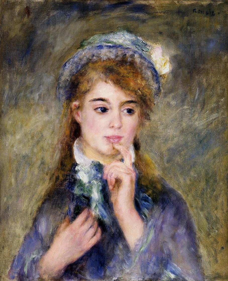 The Ingenue by Pierre-Auguste Renoir