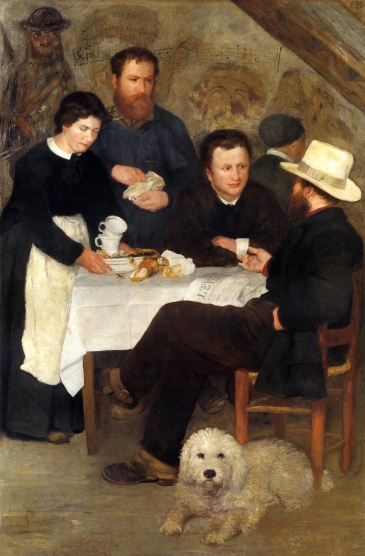 The Inn of Mother Anthony by Pierre-Auguste Renoir
