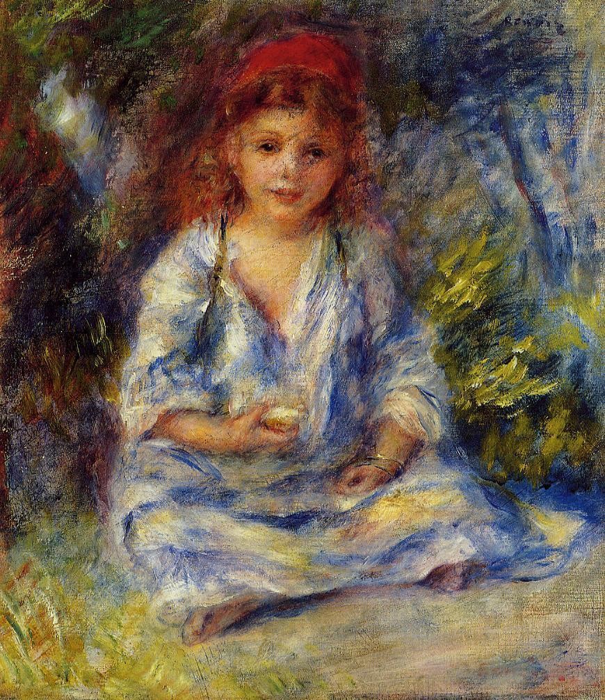 The Little Algerian Girl by Pierre-Auguste Renoir