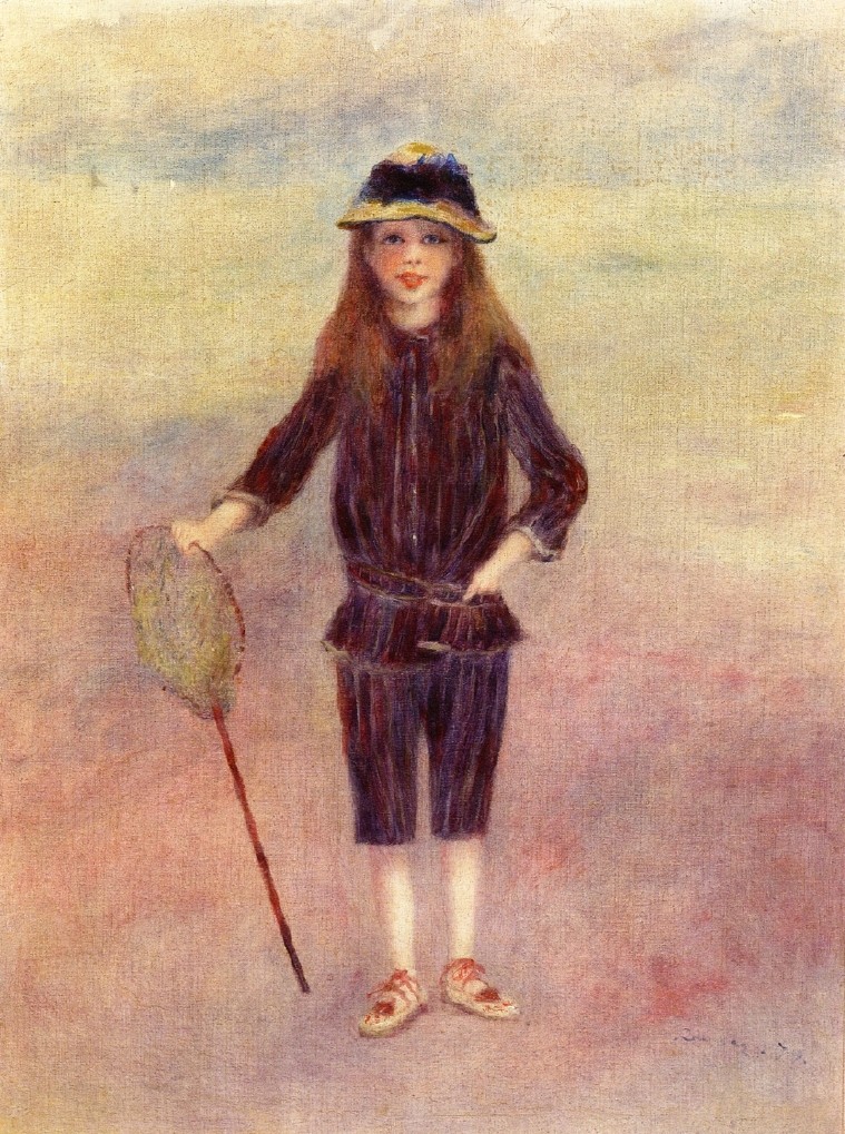 The Little Fishergirl by Pierre-Auguste Renoir