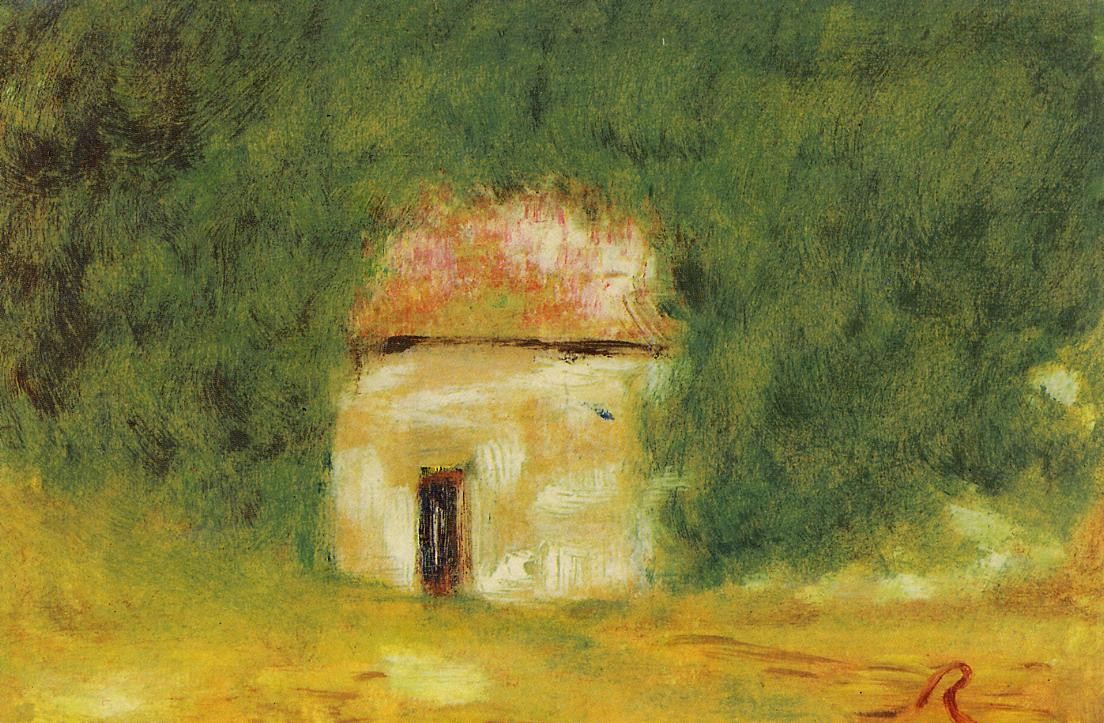 The Little House by Pierre-Auguste Renoir