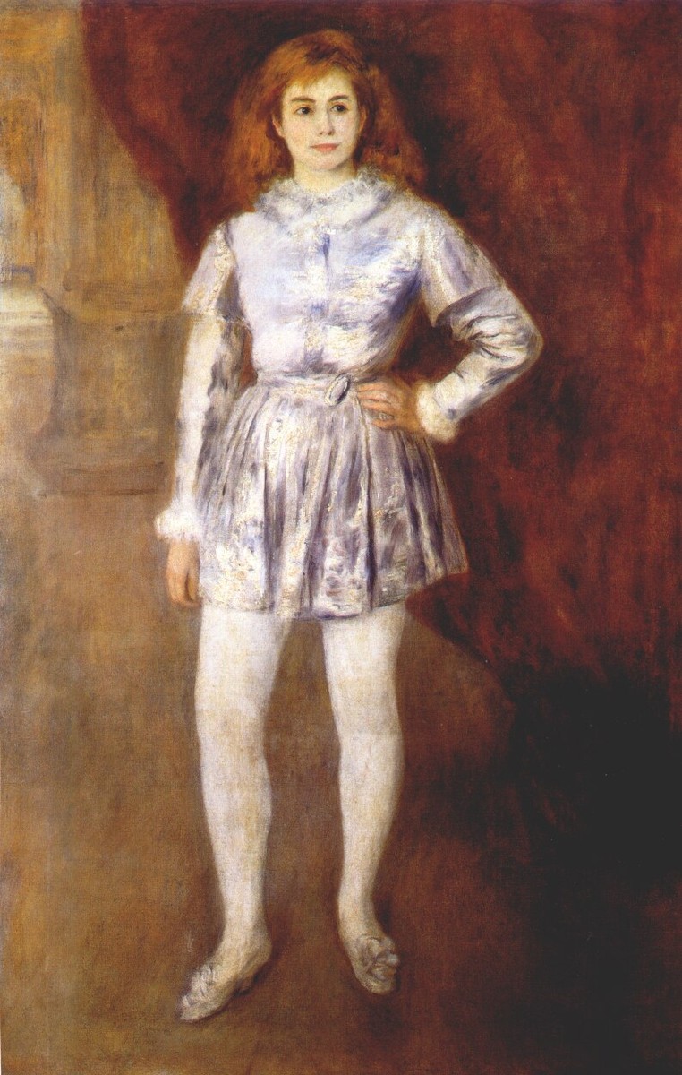 The page by Pierre-Auguste Renoir