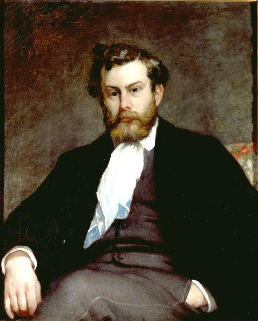 The Painter Alfred Sisley by Pierre-Auguste Renoir
