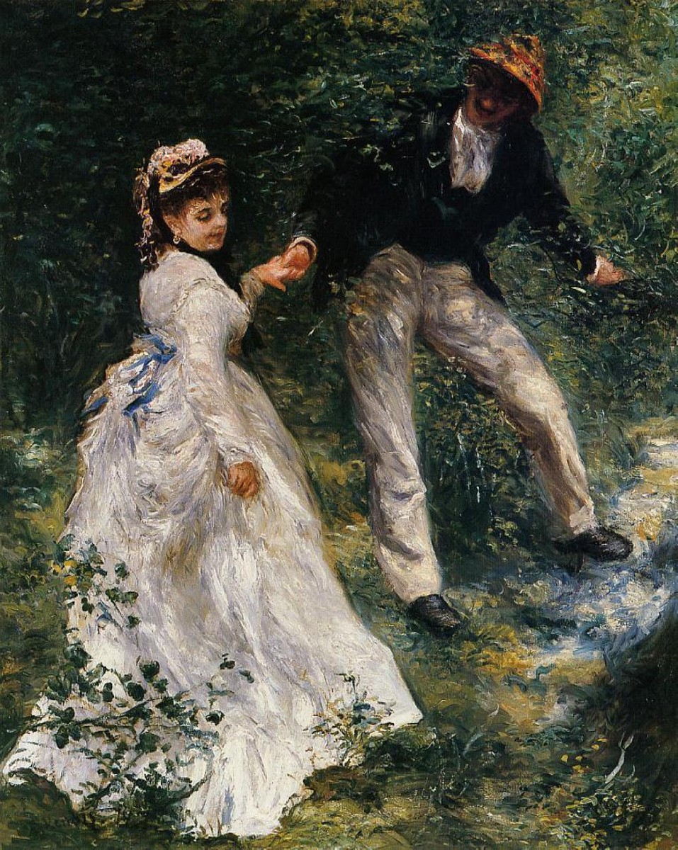 The Promenade by Pierre-Auguste Renoir