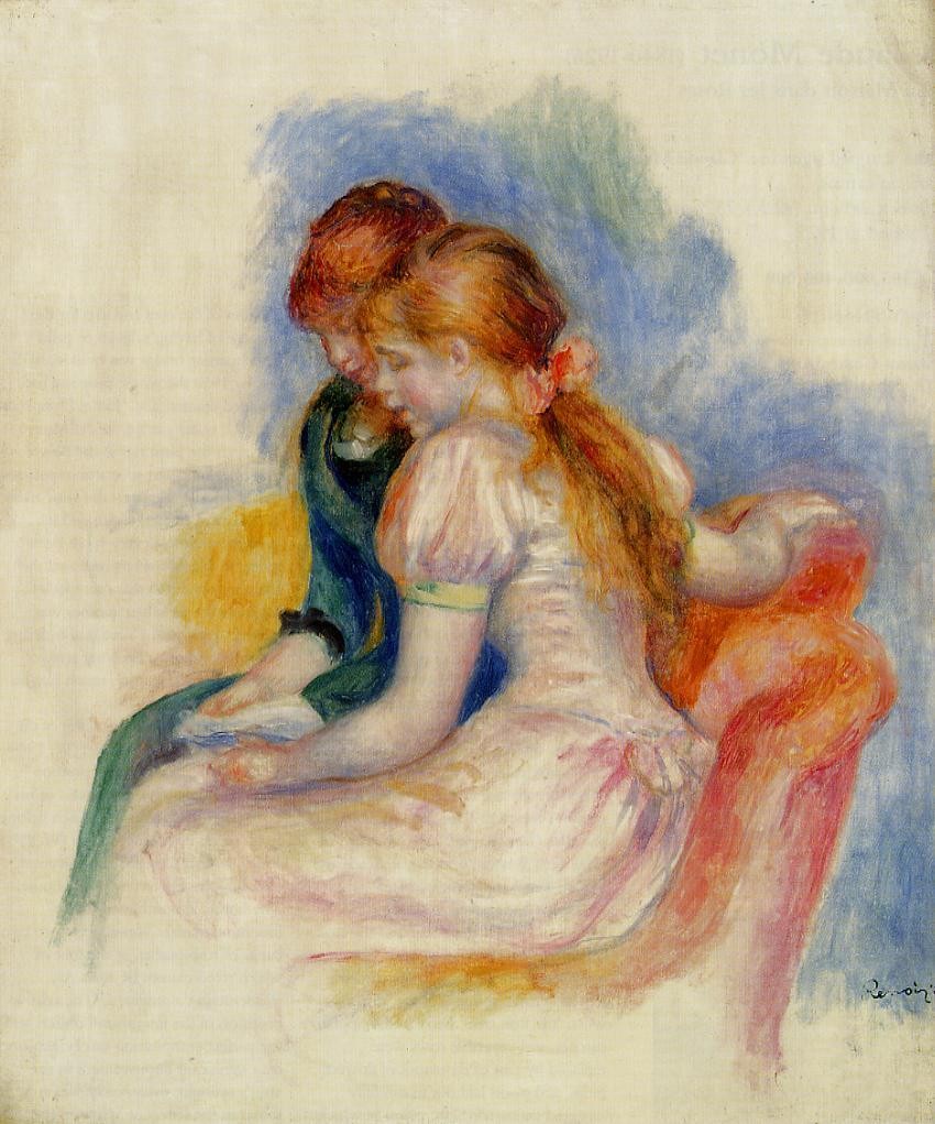 The Reading by Pierre-Auguste Renoir