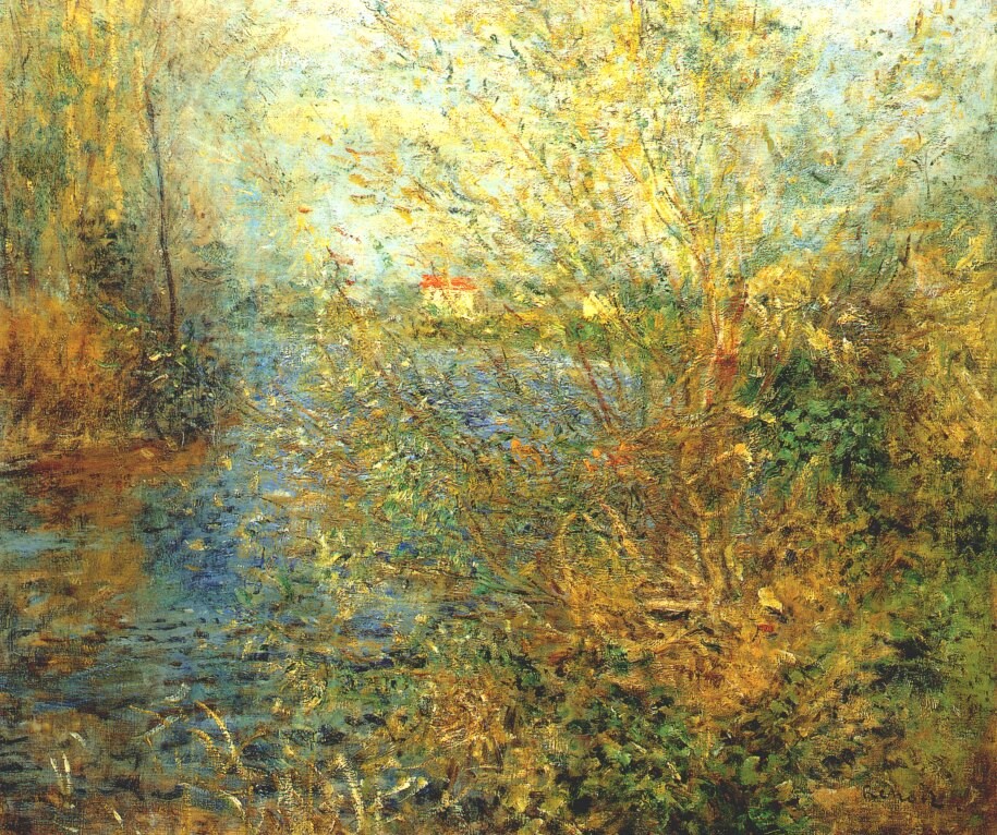 The Seine at Argenteuil by Pierre-Auguste Renoir