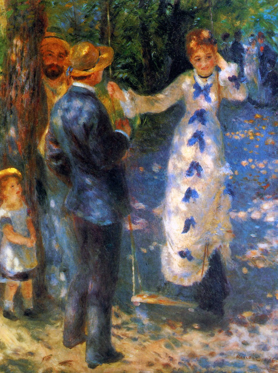 The Swing (La Balançoire) by Pierre-Auguste Renoir