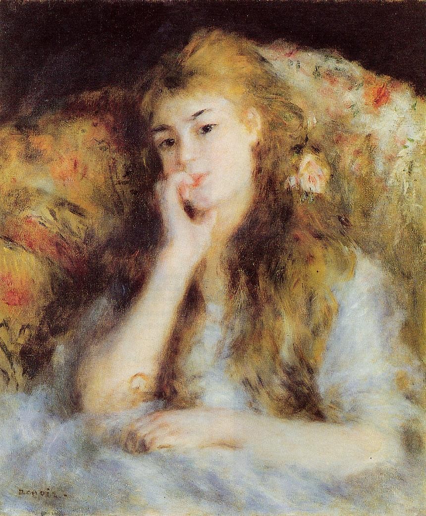 The Thinker by Pierre-Auguste Renoir