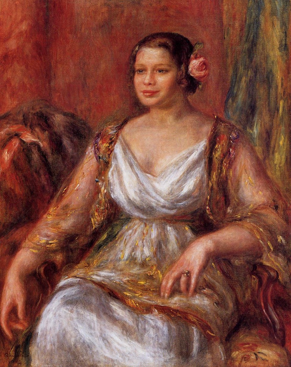 Tilla Durieux by Pierre-Auguste Renoir