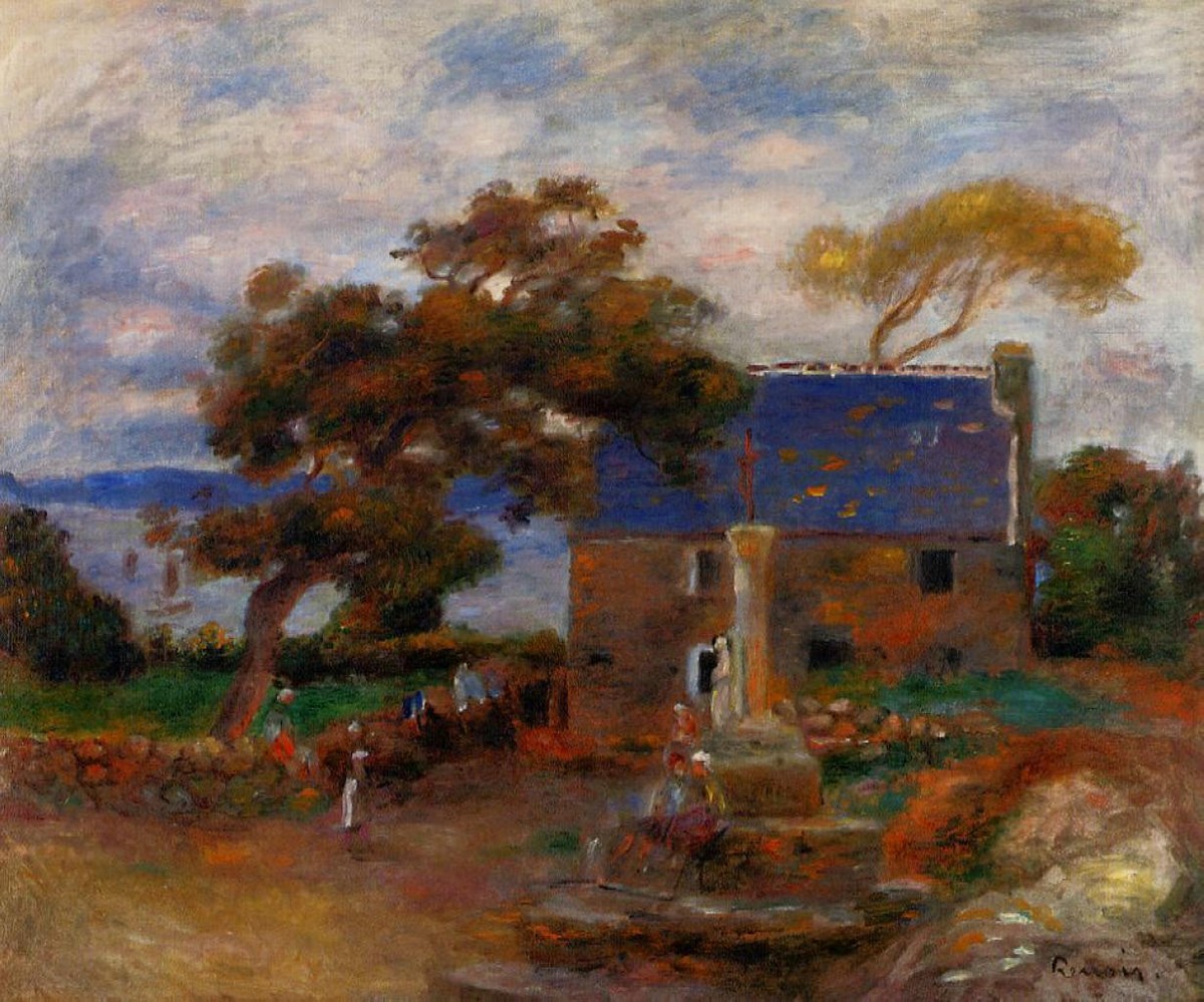 Treboul by Pierre-Auguste Renoir