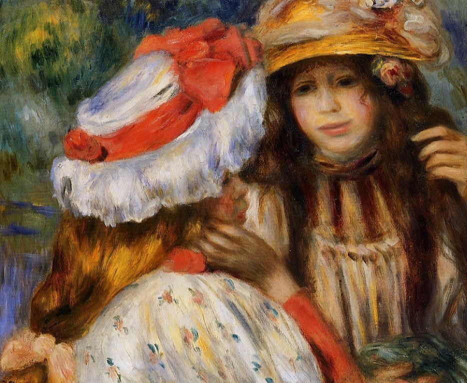 Two Sisters by Pierre-Auguste Renoir