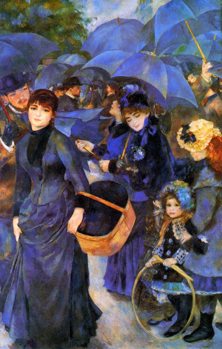 Umbrellas by Pierre-Auguste Renoir