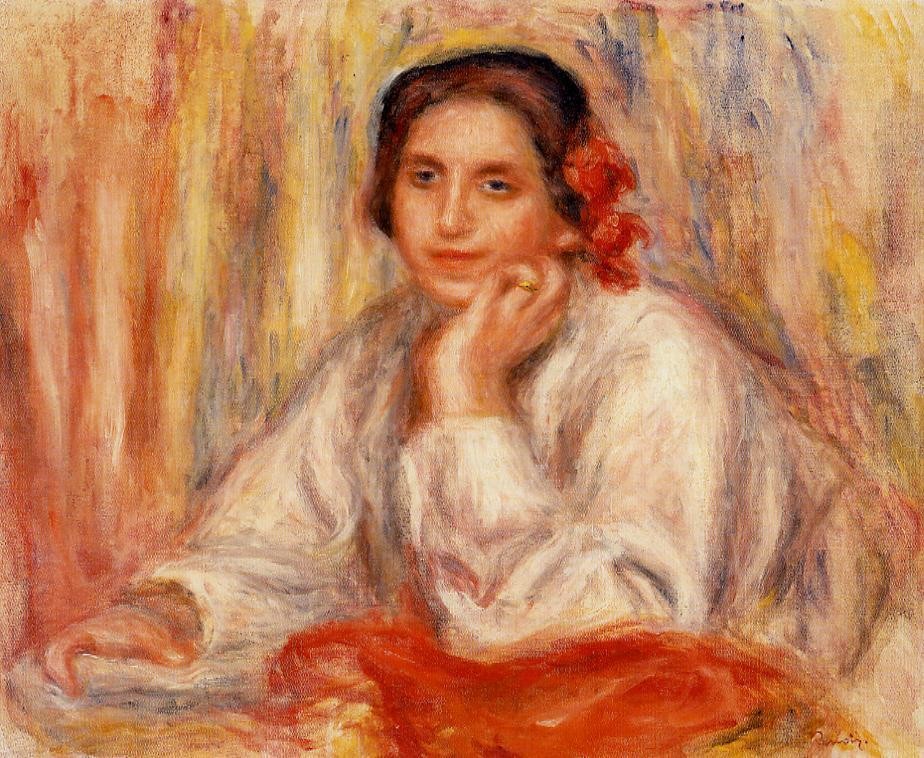 Vera Sertine Renoir by Pierre-Auguste Renoir