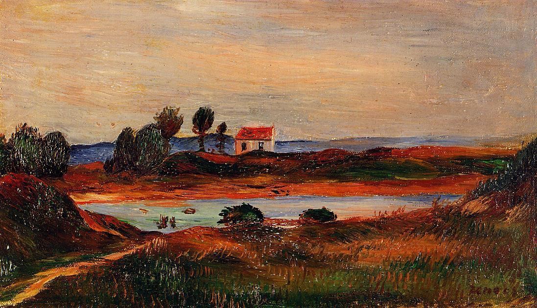 View of Brittany by Pierre-Auguste Renoir