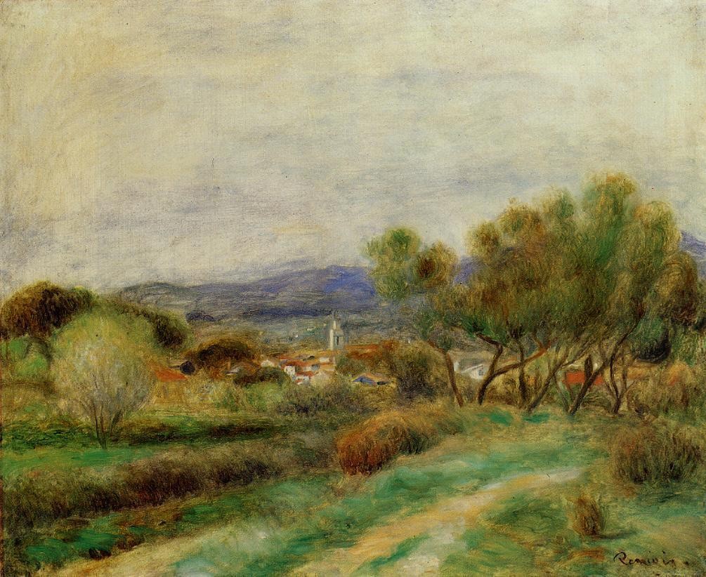 View of La Sayne by Pierre-Auguste Renoir