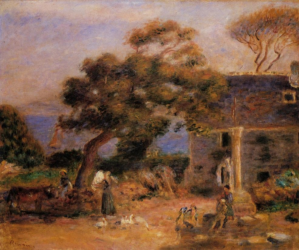 View of Treboul by Pierre-Auguste Renoir