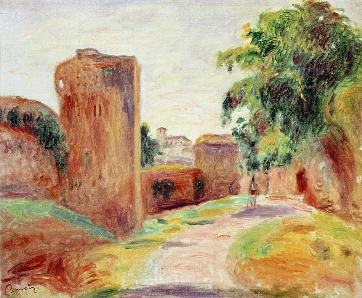 Walls in Spain by Pierre-Auguste Renoir