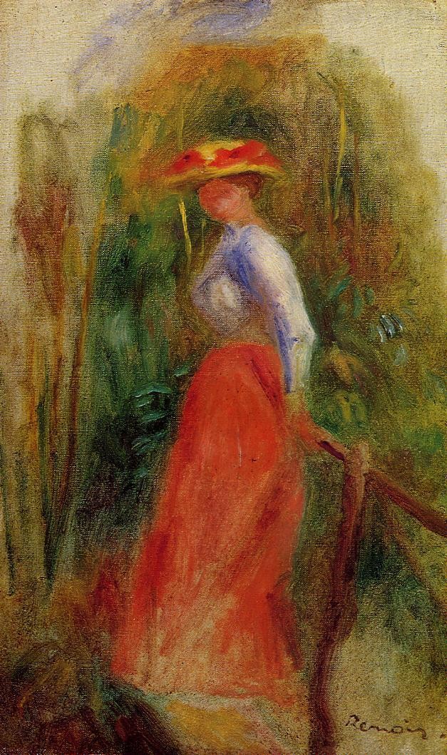 Woman in a Landscape by Pierre-Auguste Renoir