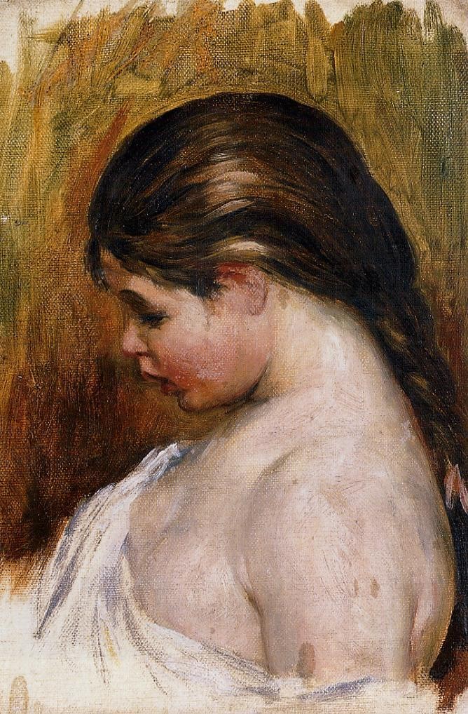Young Girl Reading by Pierre-Auguste Renoir